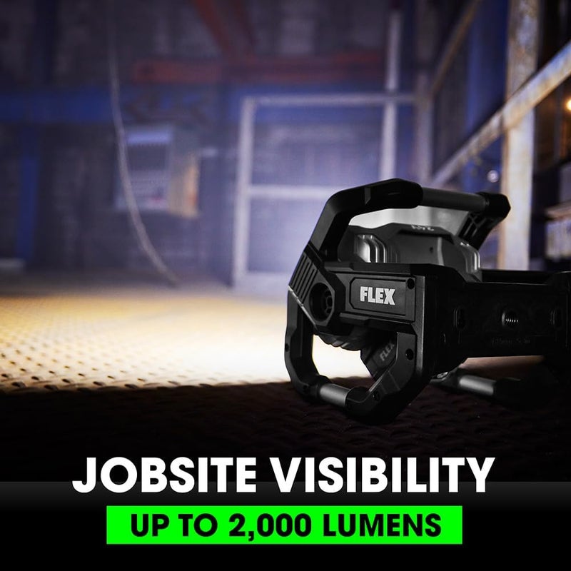 FLEX 24V Cordless 2,000 Lumen Flood Light Tool Only, Battery and Charger Not Included - FX5131-Z - Image 2